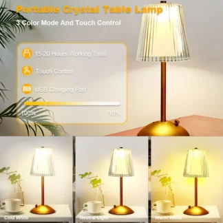 Lampe sans fil LUMZA — tactile · rechargeable design