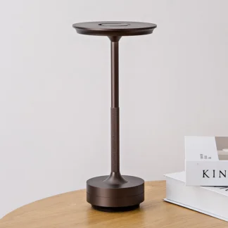 Lampe sans fil LUMZA — rétro métal bureau · rechargeable design